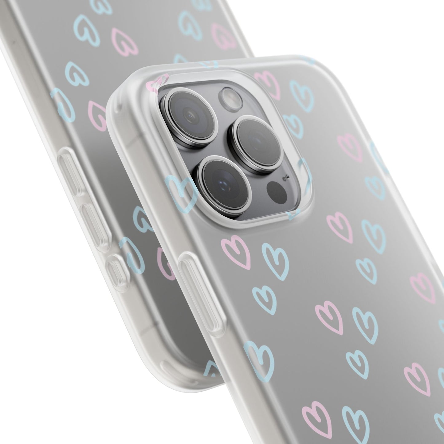 Sweetheart Shield Clear Flexi Cases iPhone Samsung Gift Packaging