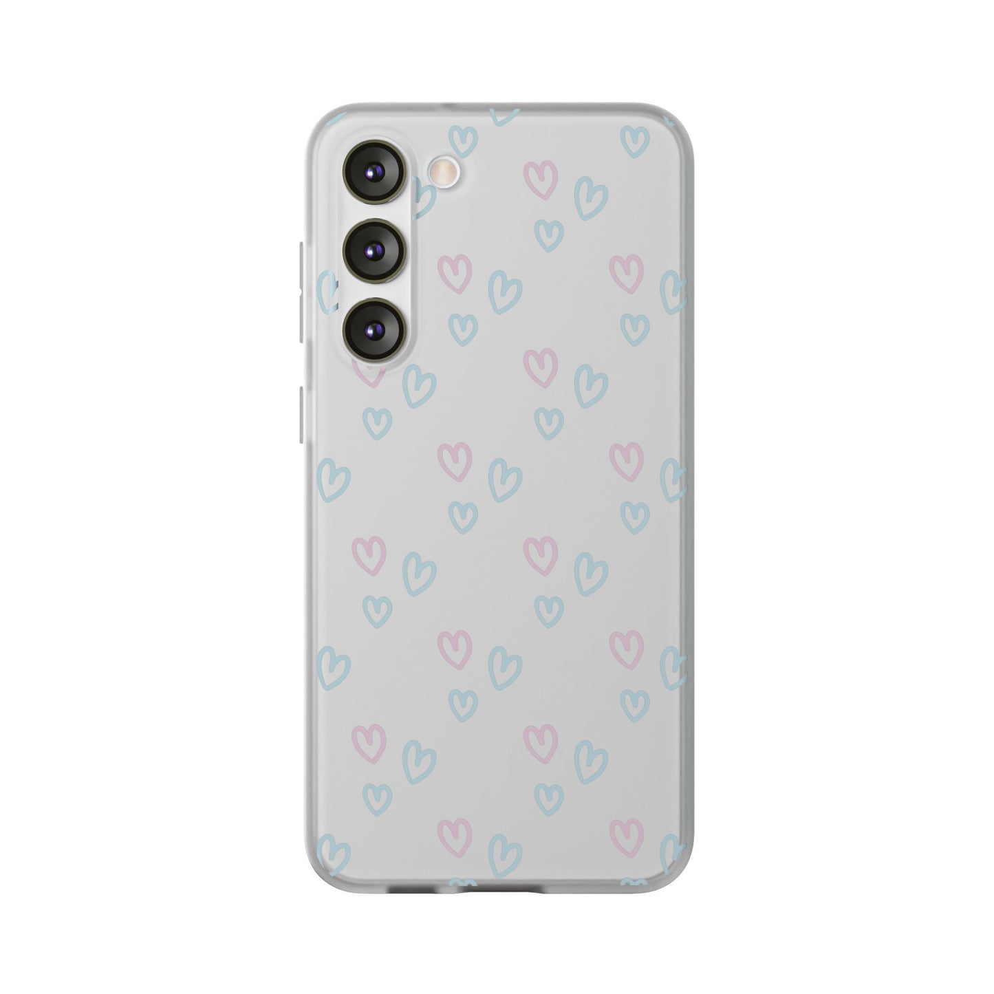 Sweetheart Shield Clear Flexi Cases iPhone Samsung Gift Packaging