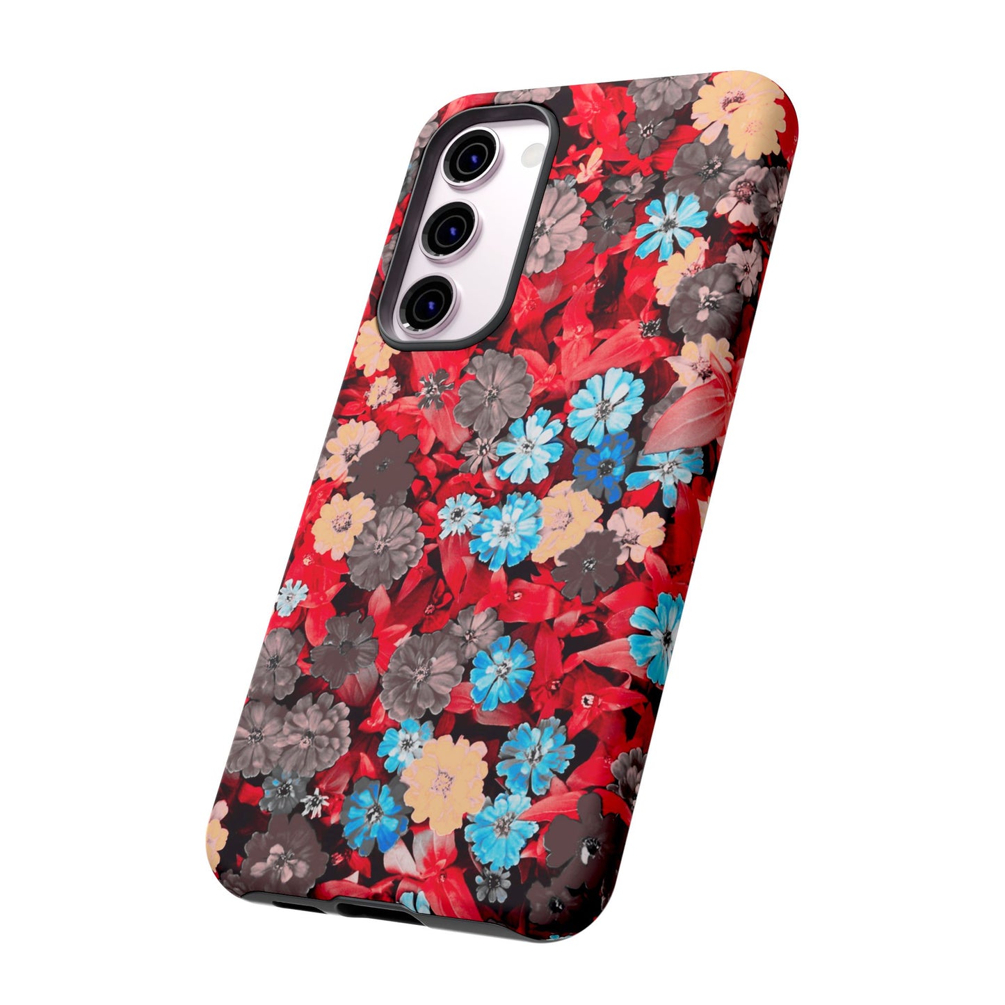 Lucid Flowers #23-Tough Cases iPhone Samsung Google Pixel