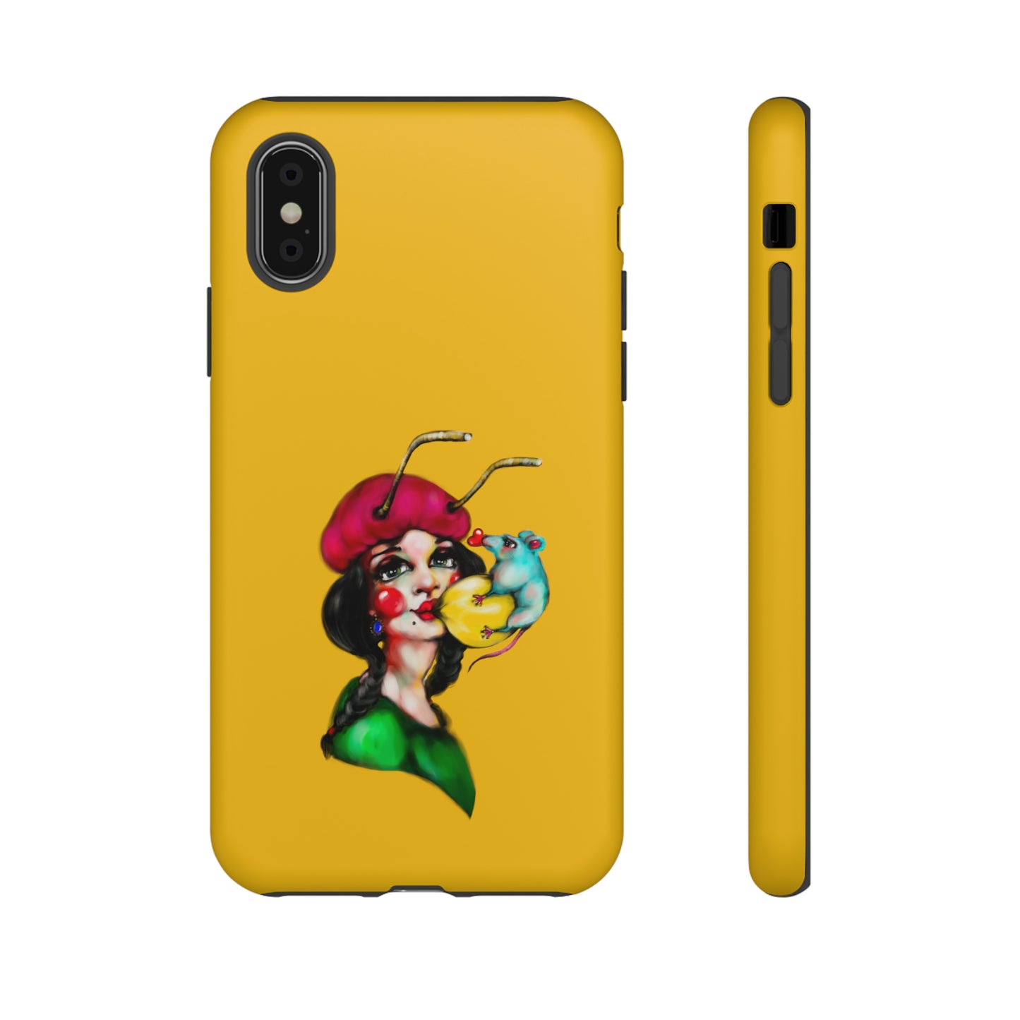 Design #211 Yellow BKG-Tough Cases