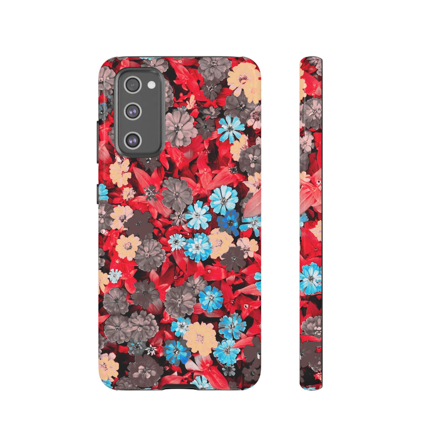 Lucid Flowers #23-Tough Cases iPhone Samsung Google Pixel