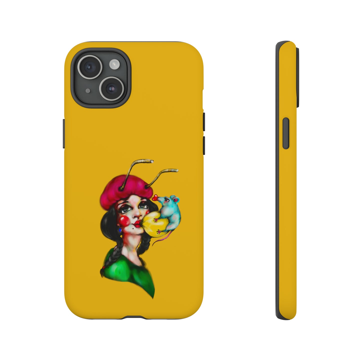 Design #211 Yellow BKG-Tough Cases