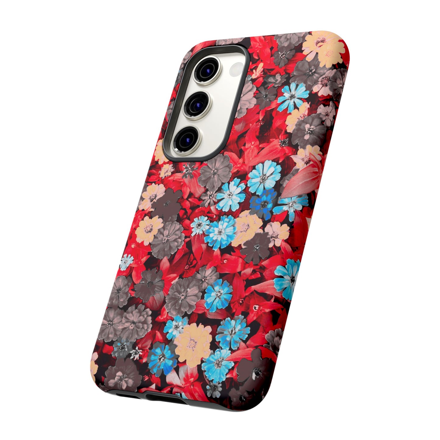 Lucid Flowers #23-Tough Cases iPhone Samsung Google Pixel