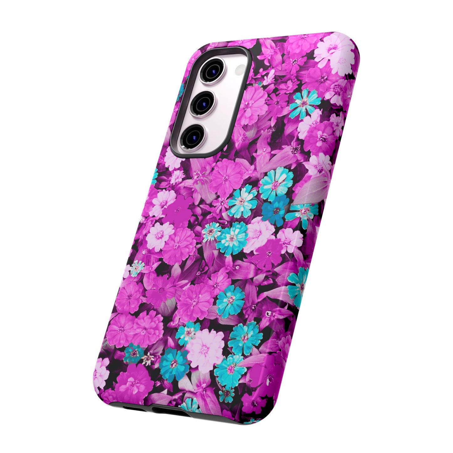 Lucid Flowers #22-Tough Cases iPhone Samsung Google Pixel