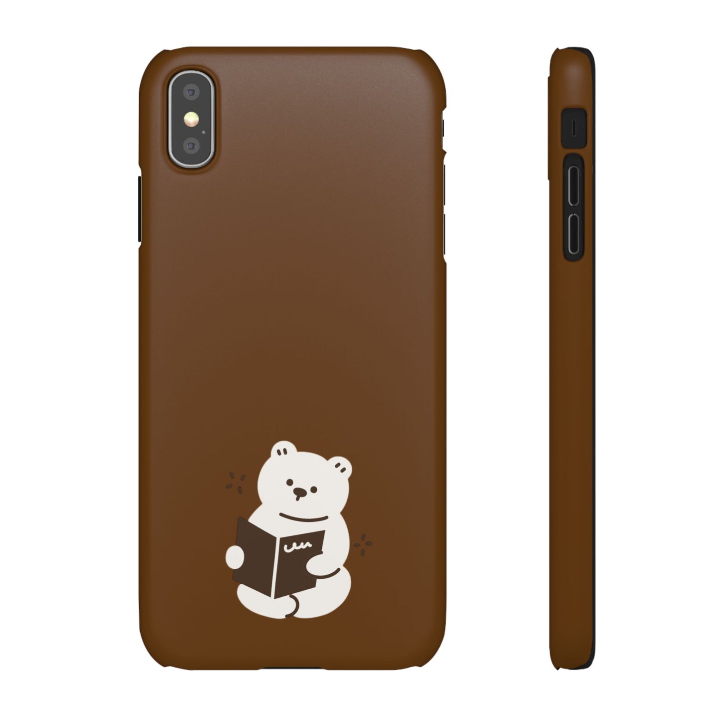 Reading Bear #02-Snap Cases