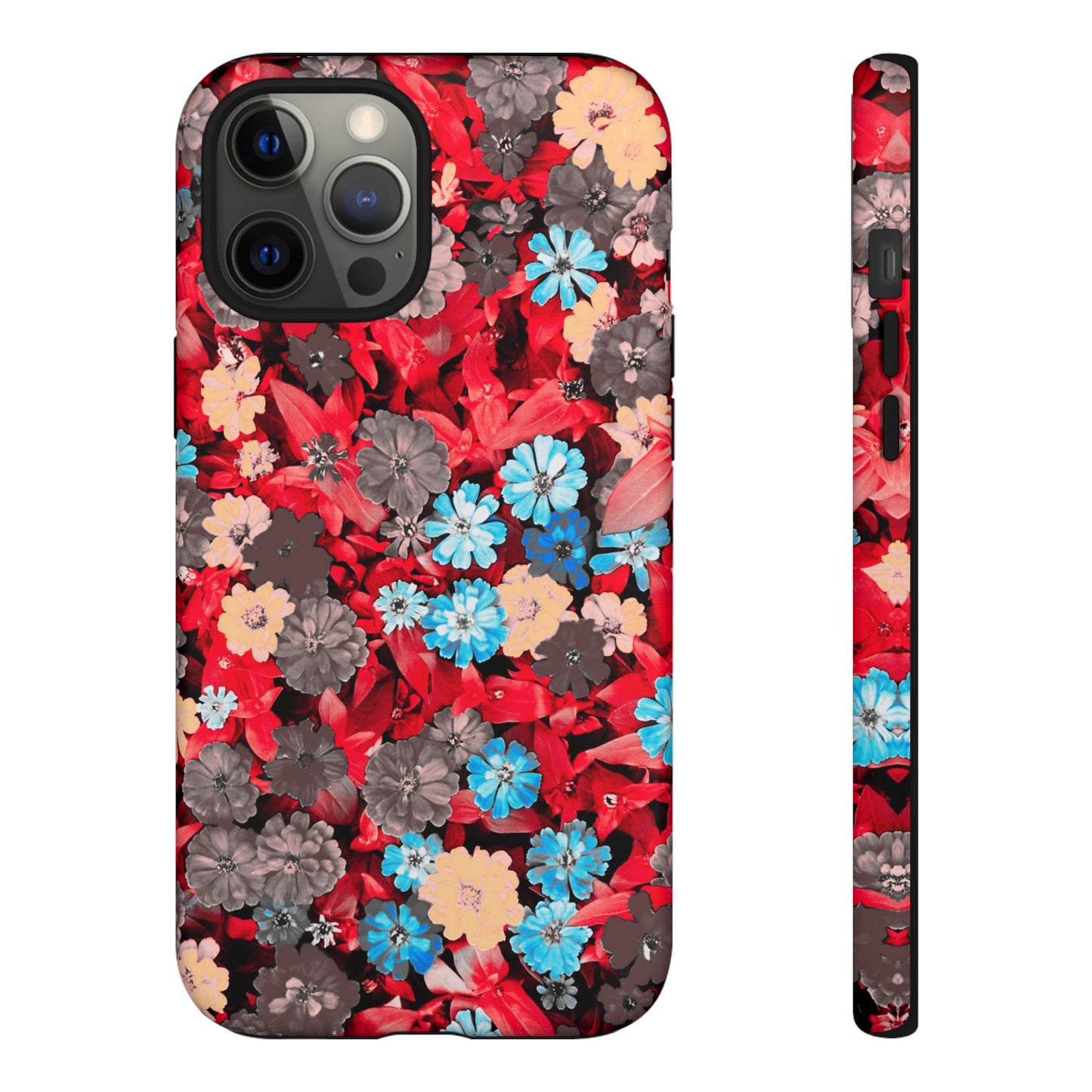 Lucid Flowers #23-Tough Cases iPhone Samsung Google Pixel