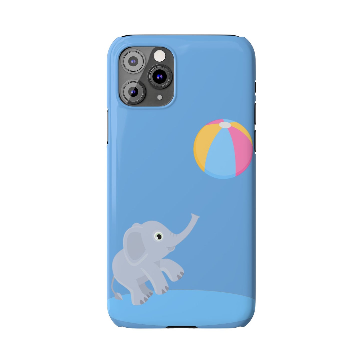 Playful Elephant-Slim iPhone Cases