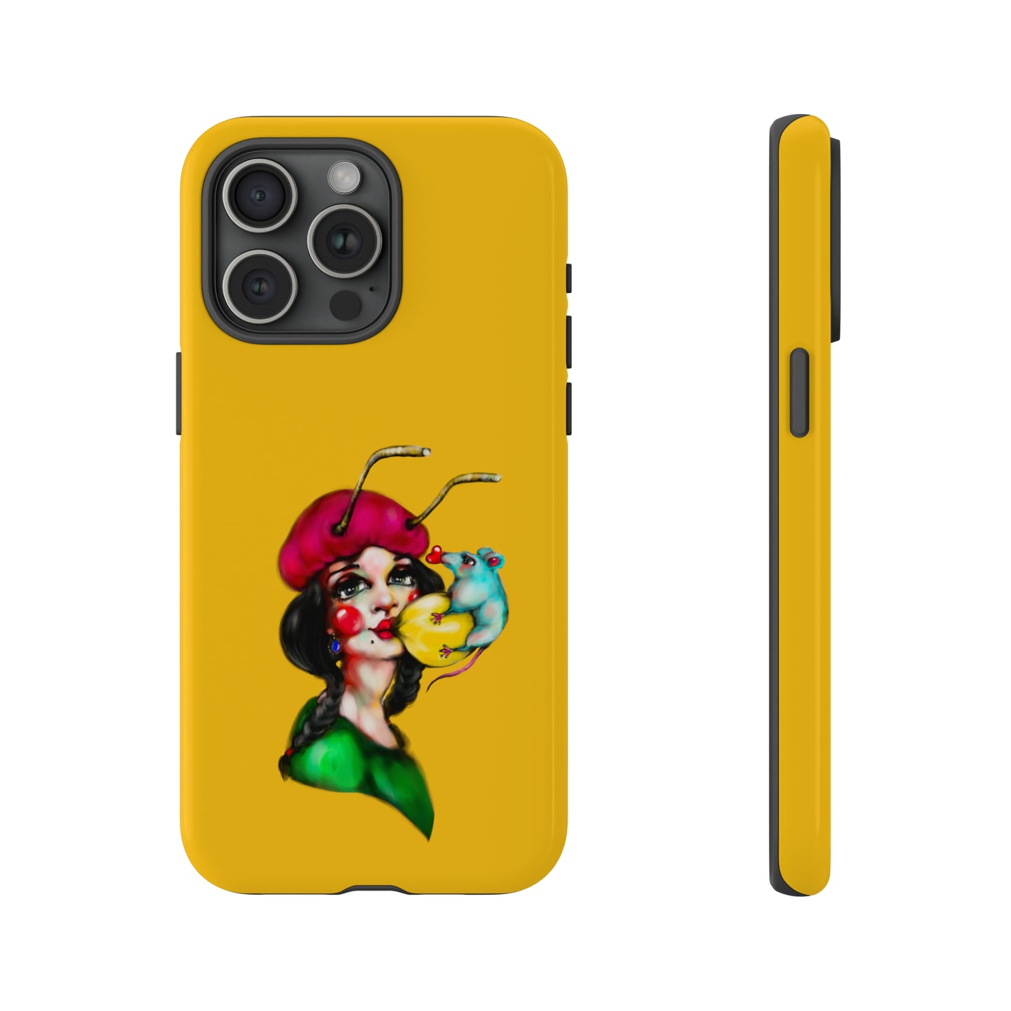 Design #211 Yellow BKG-Tough Cases