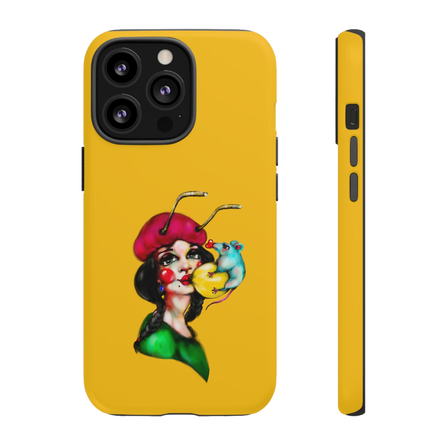 Design #211 Yellow BKG-Tough Cases