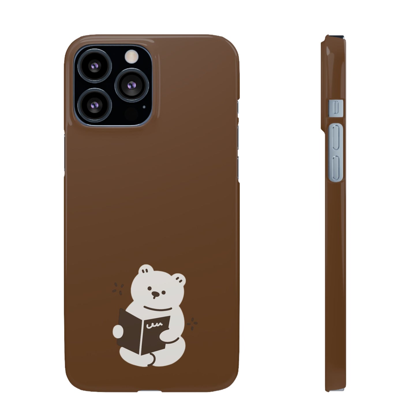 Reading Bear #02-Snap Cases