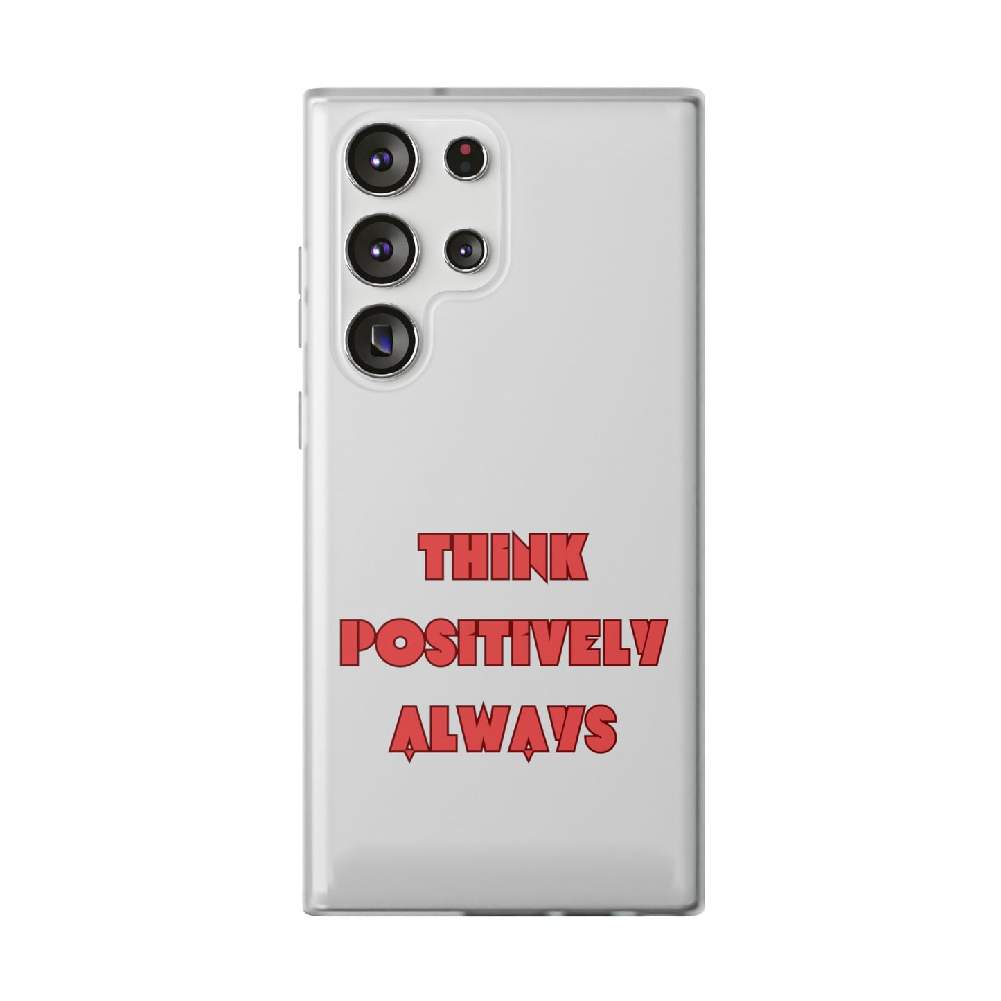 Think Positively Always #24 Flexi Cases iPhone Samsung Gift Packaging