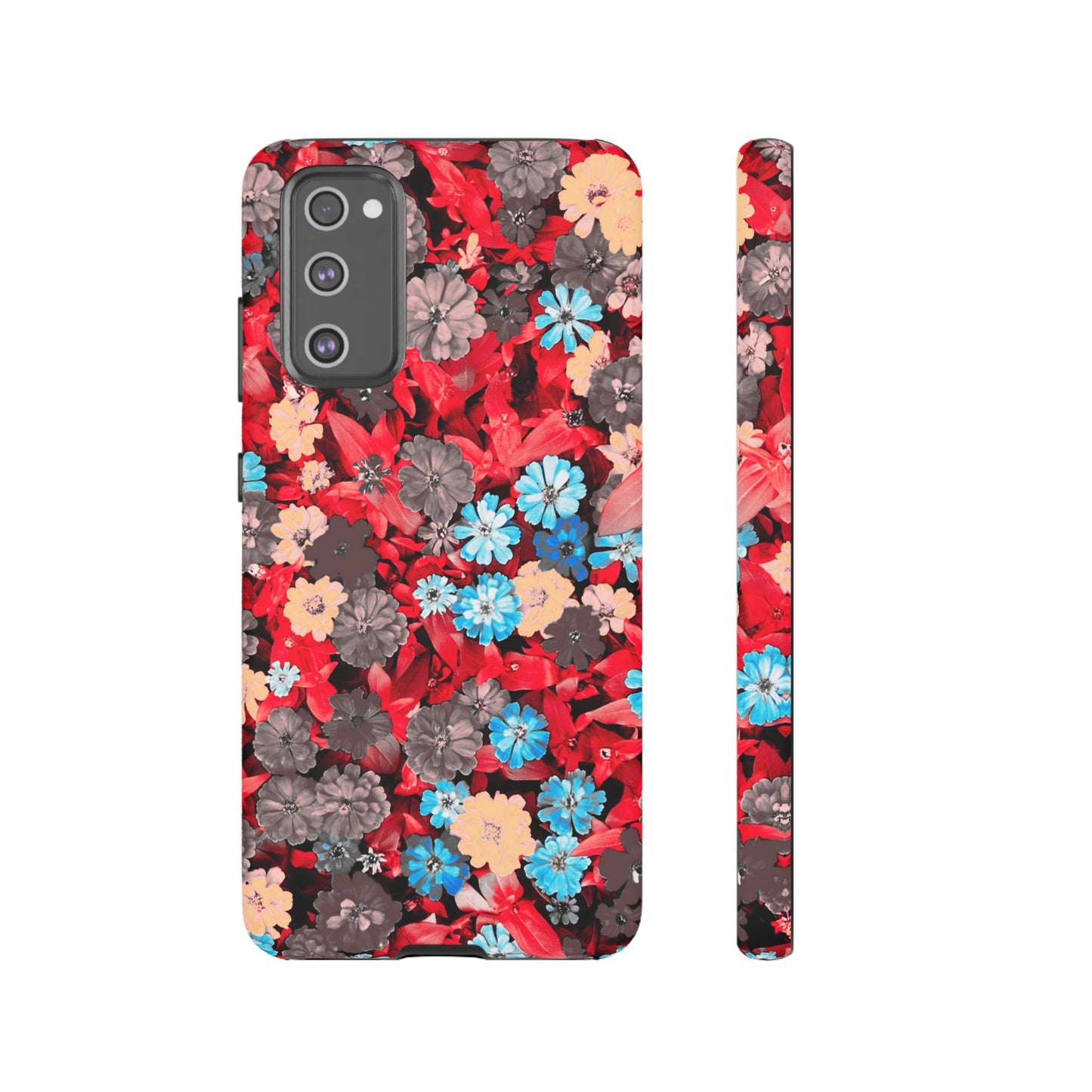 Lucid Flowers #23-Tough Cases iPhone Samsung Google Pixel