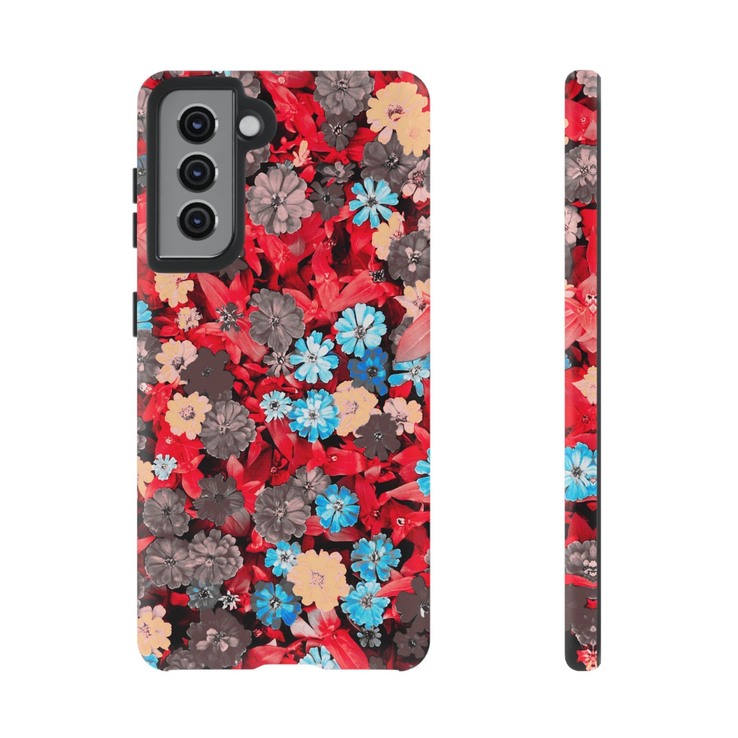 Lucid Flowers #23-Tough Cases iPhone Samsung Google Pixel