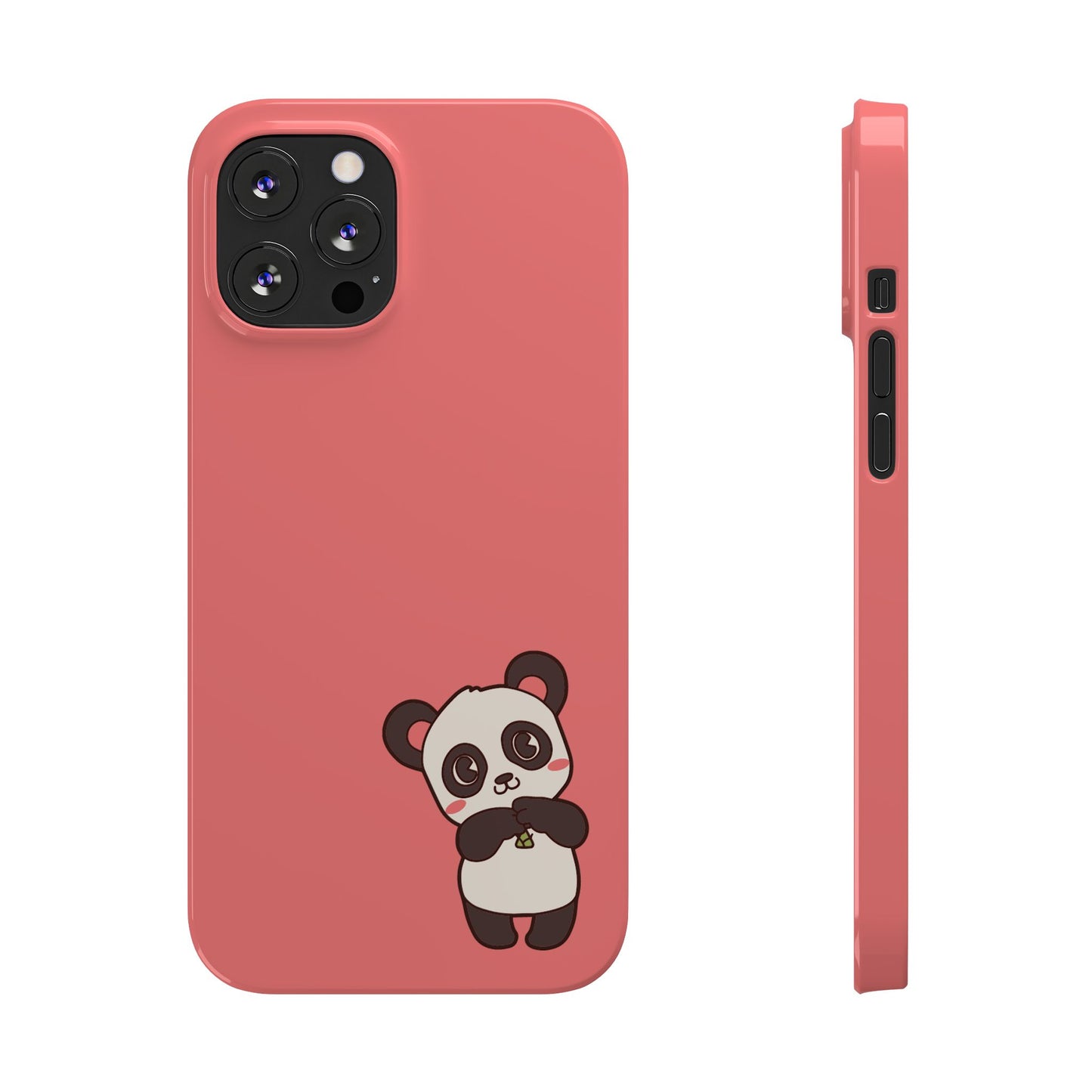 Cute Panda #36-Slim iPhone Cases