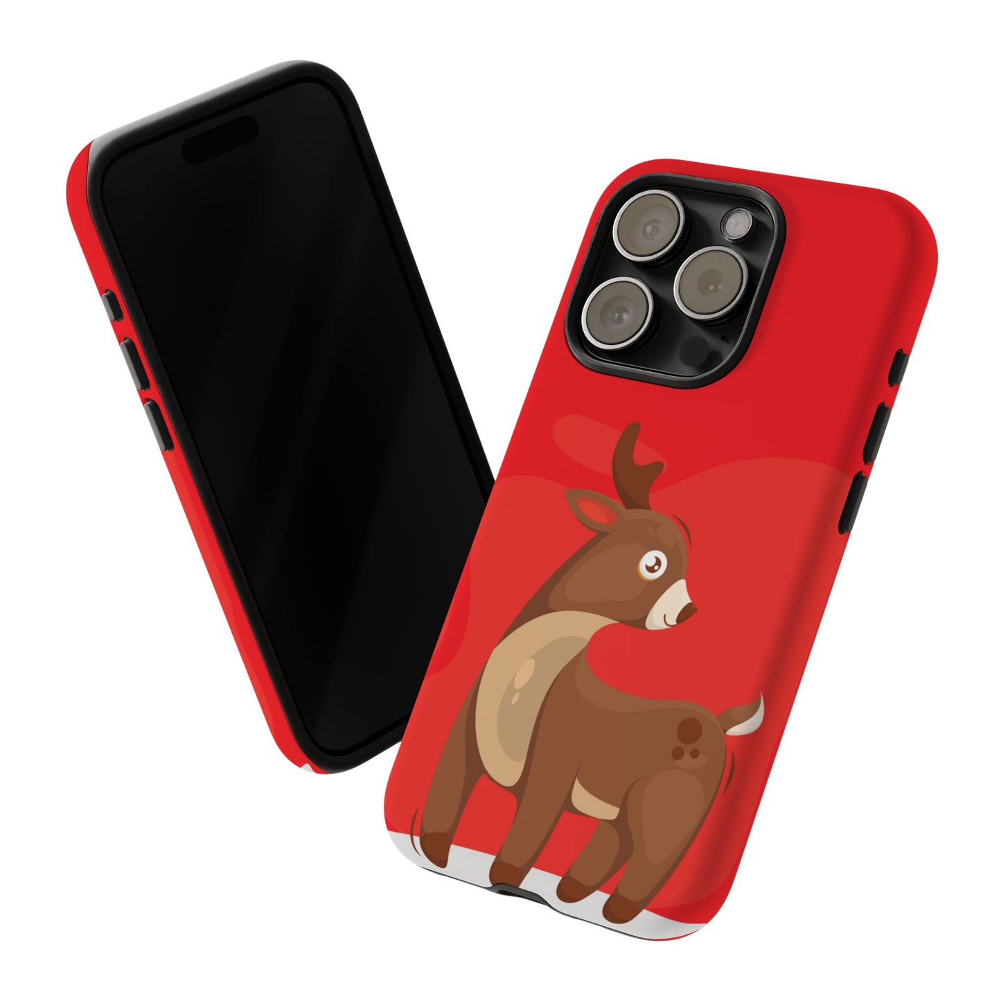 Merry Deer #22-Tough Cases iPhone Samsung Google Pixel