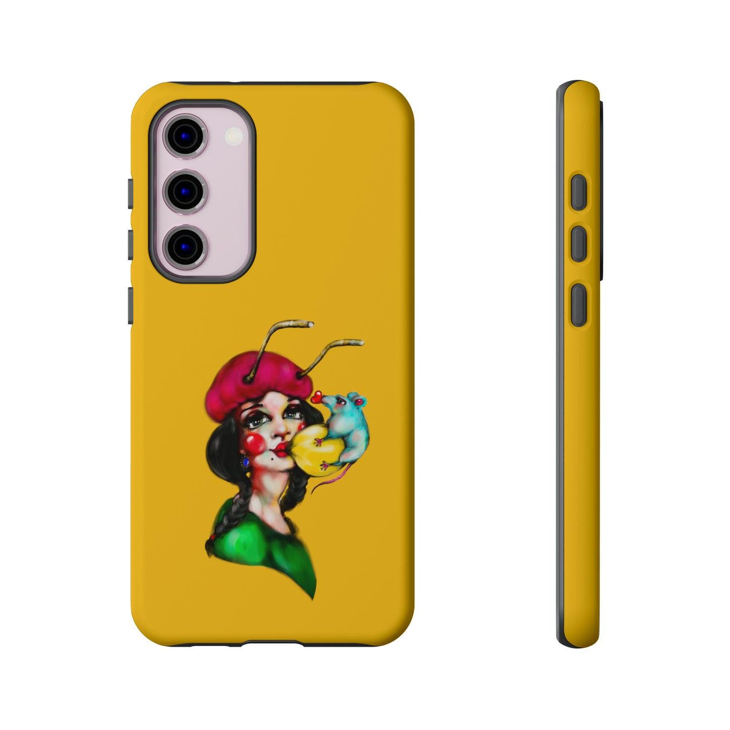 Design #211 Yellow BKG-Tough Cases