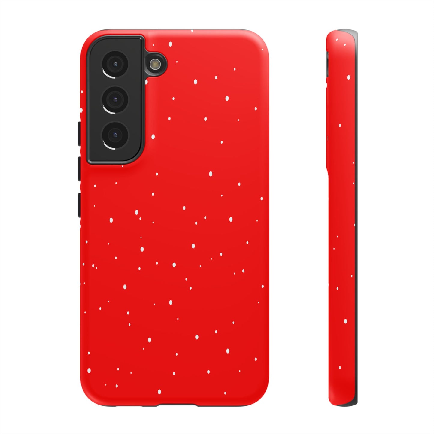 Snowy Red - Tough Cases iPhone Samsung Google Pixel