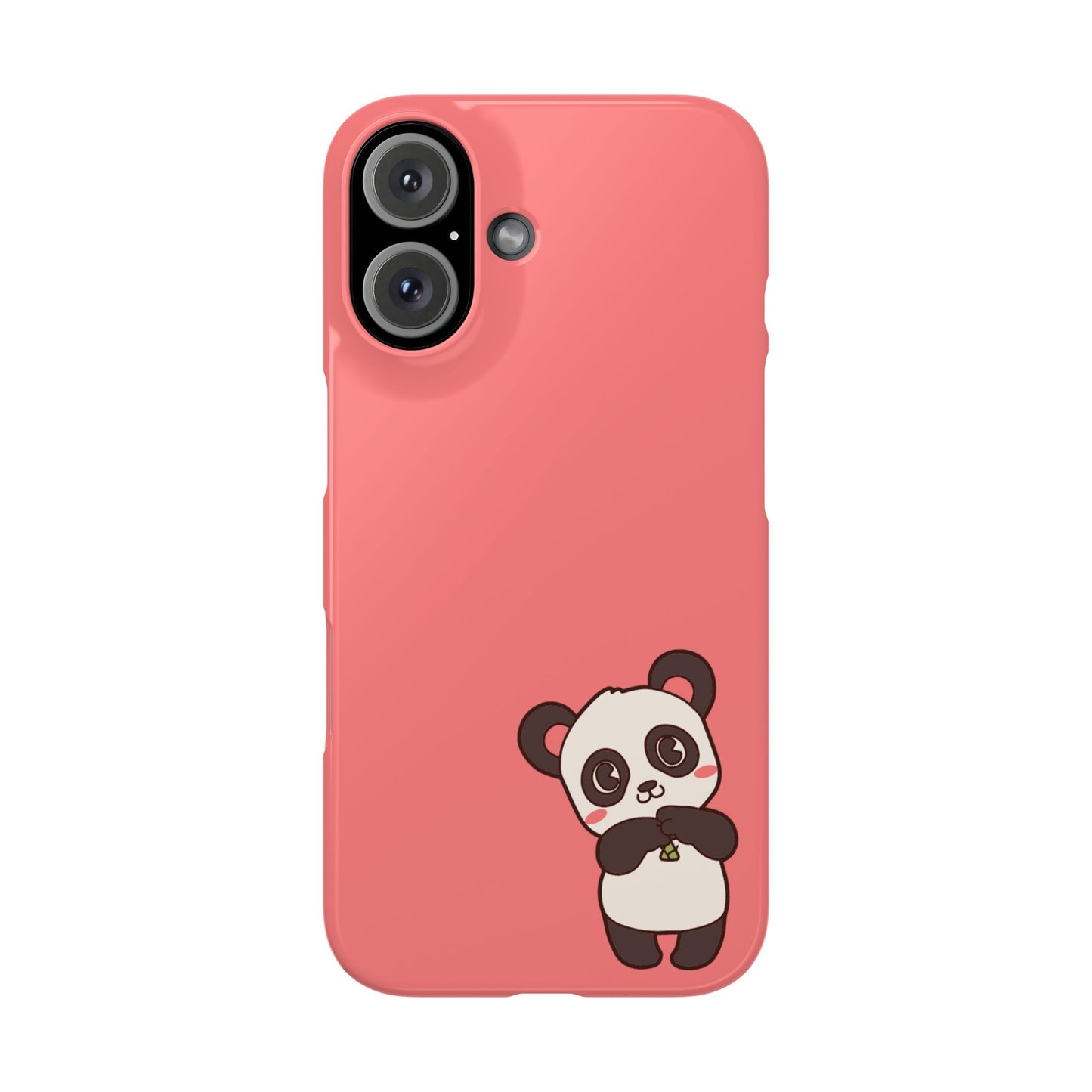 Cute Panda #36-Slim iPhone Cases