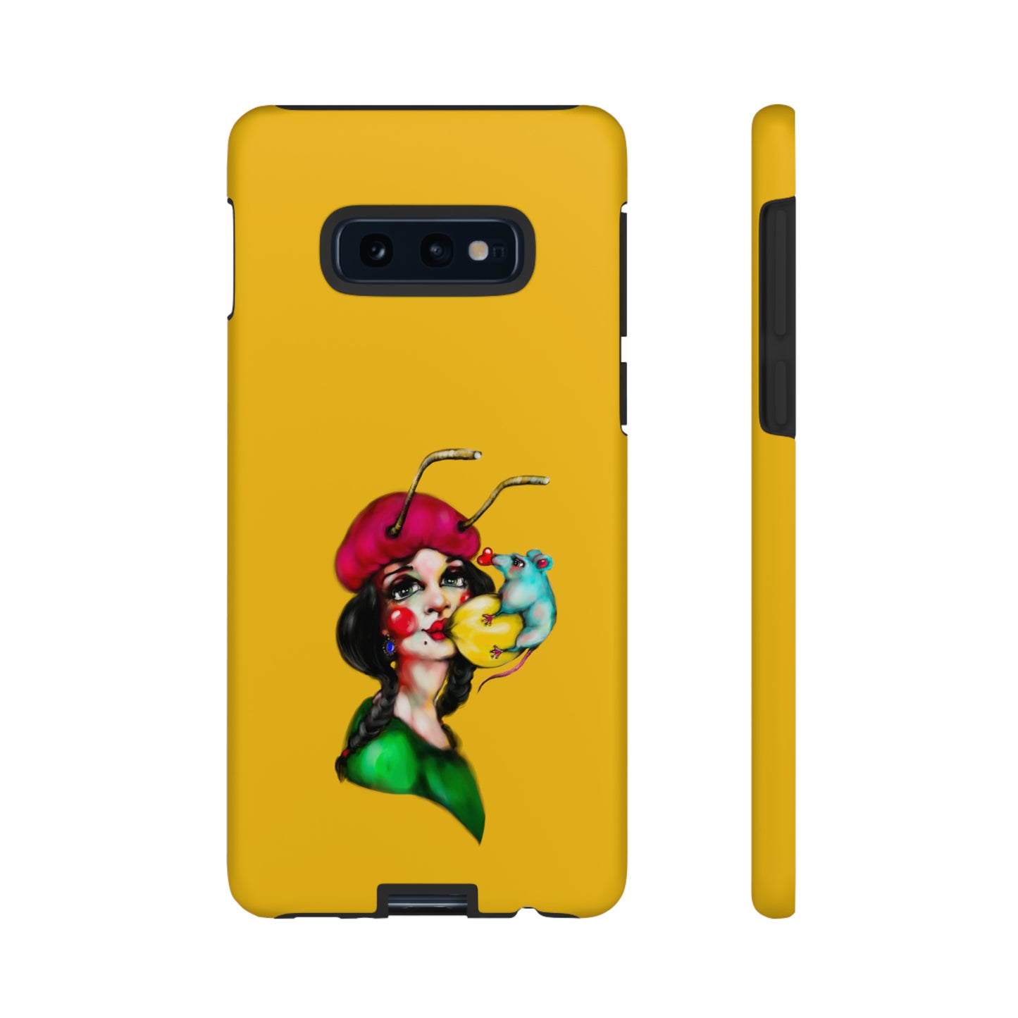 Design #211 Yellow BKG-Tough Cases