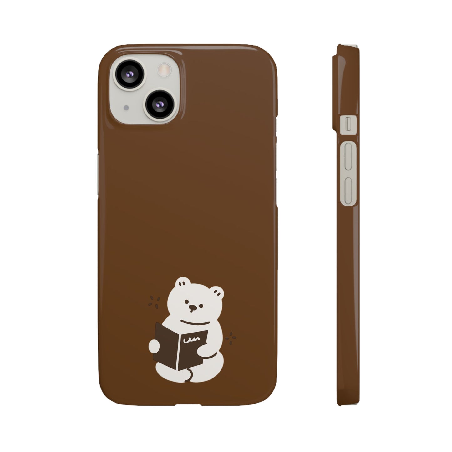 Reading Bear #02-Snap Cases