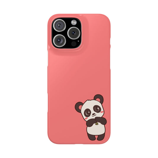 Cute Panda #36-Slim iPhone Cases