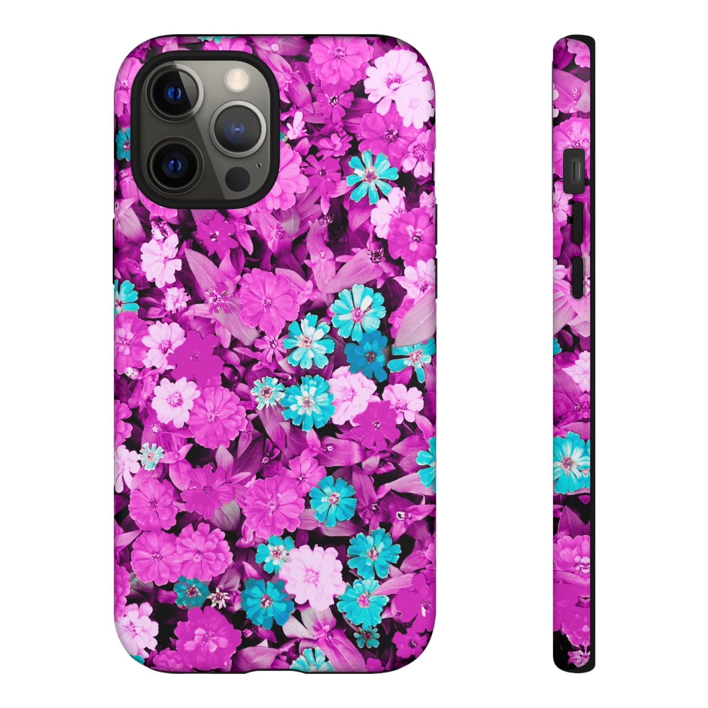 Lucid Flowers #22-Tough Cases iPhone Samsung Google Pixel