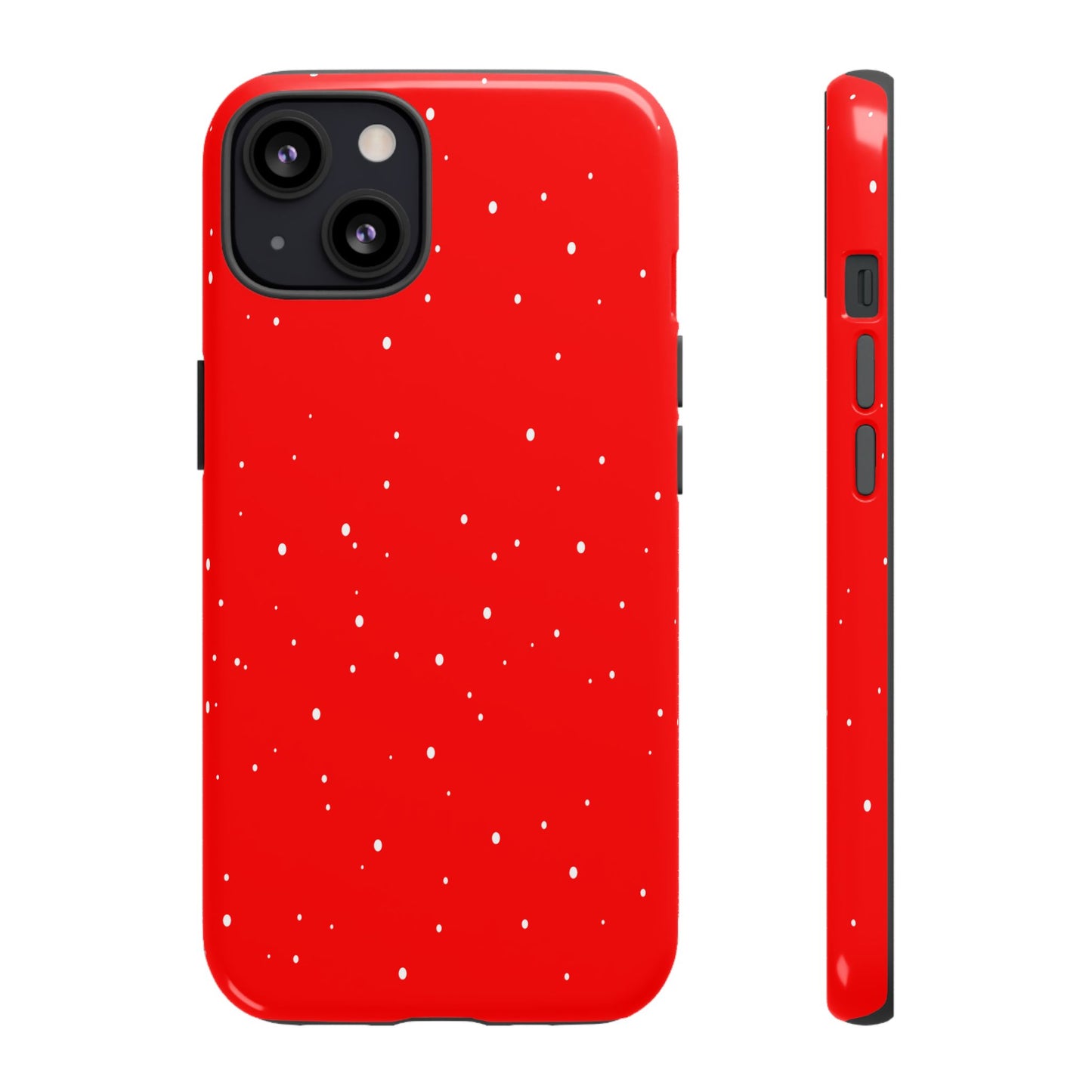 Snowy Red - Tough Cases iPhone Samsung Google Pixel