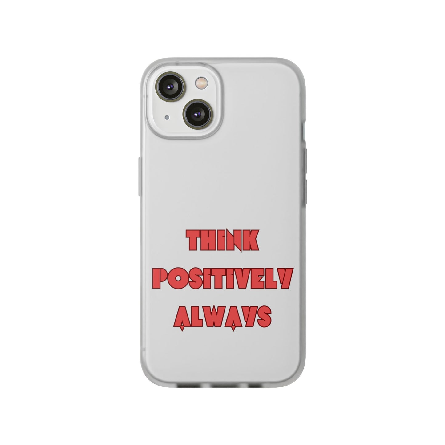 Think Positively Always #24 Flexi Cases iPhone Samsung Gift Packaging