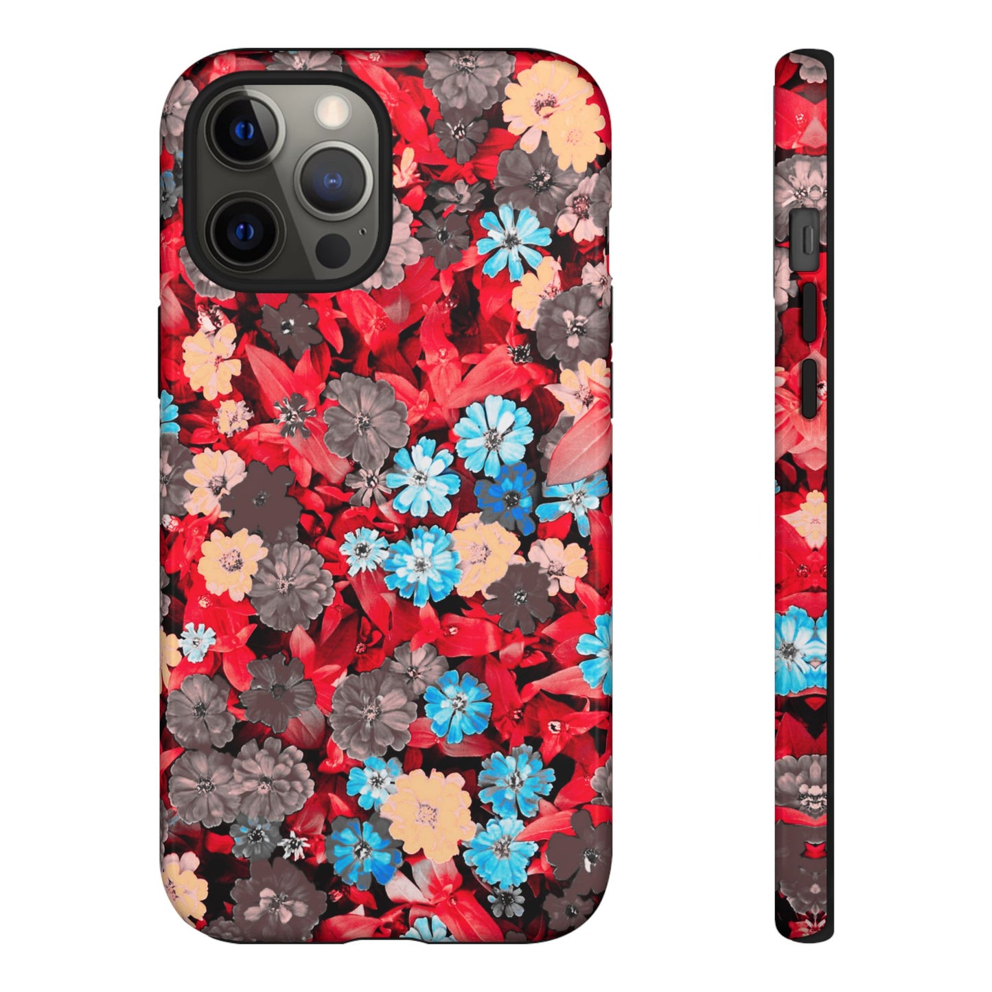 Lucid Flowers #23-Tough Cases iPhone Samsung Google Pixel