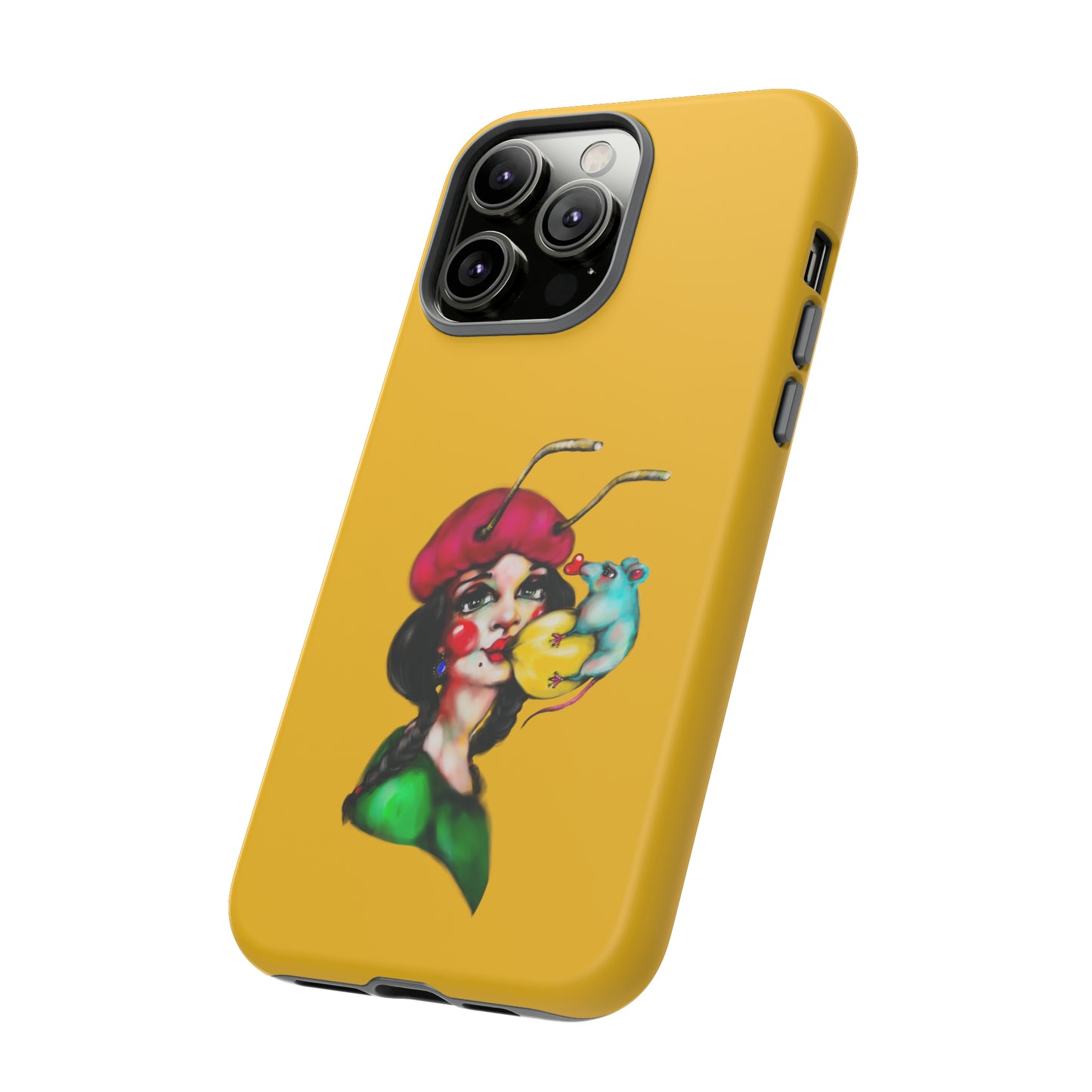 Design #211 Yellow BKG-Tough Cases