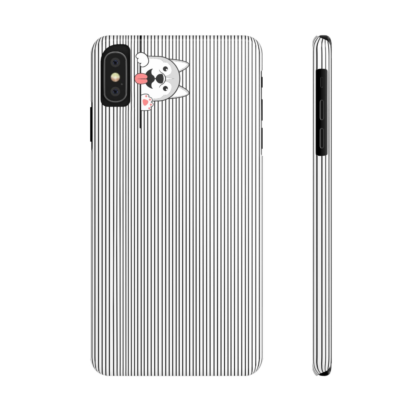 Cute Husky-Slim iPhone Cases