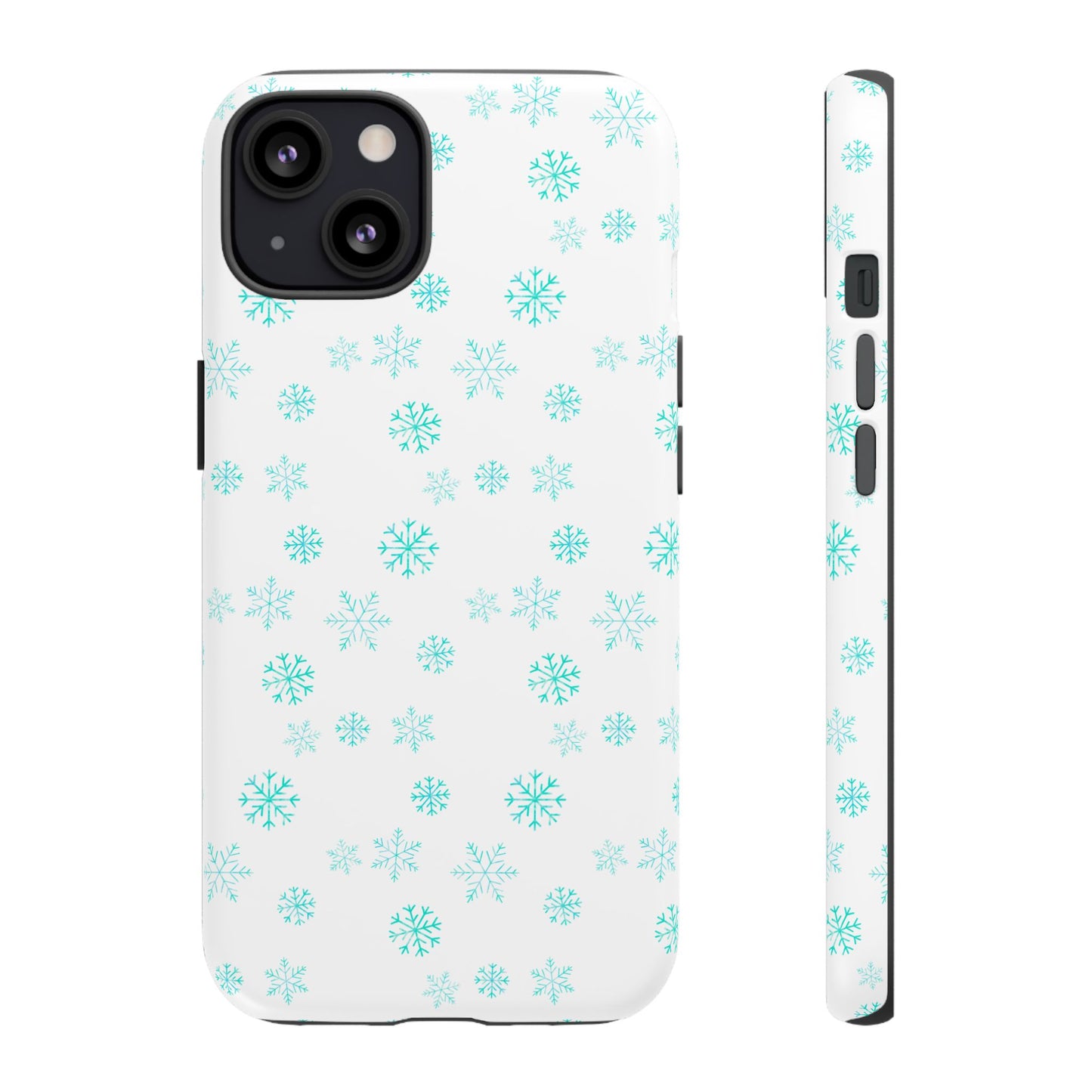 Snowy Blue #12 - Tough Cases iPhone Samsung Google Pixel