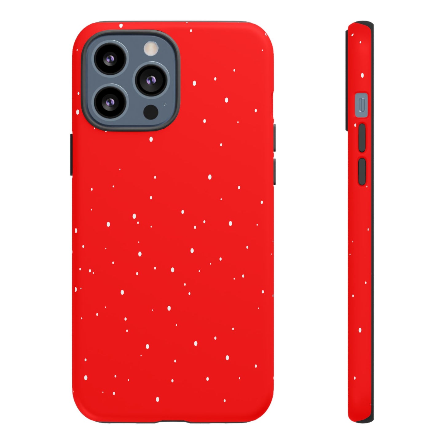 Snowy Red - Tough Cases iPhone Samsung Google Pixel