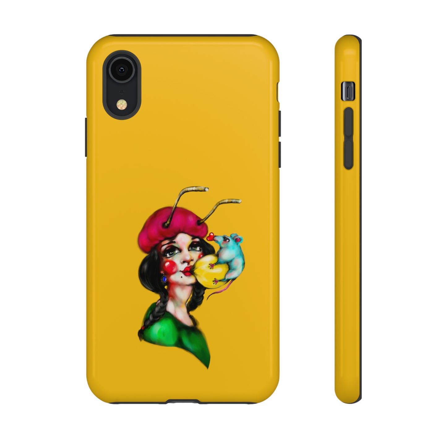 Design #211 Yellow BKG-Tough Cases