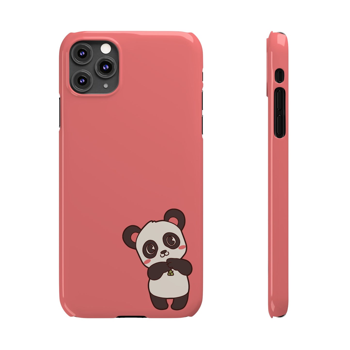 Cute Panda #36-Slim iPhone Cases