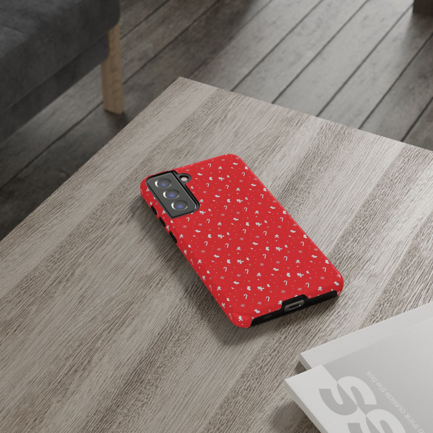 Candy Cane Blizzard #22 - Tough Cases iPhone Samsung Google Pixel