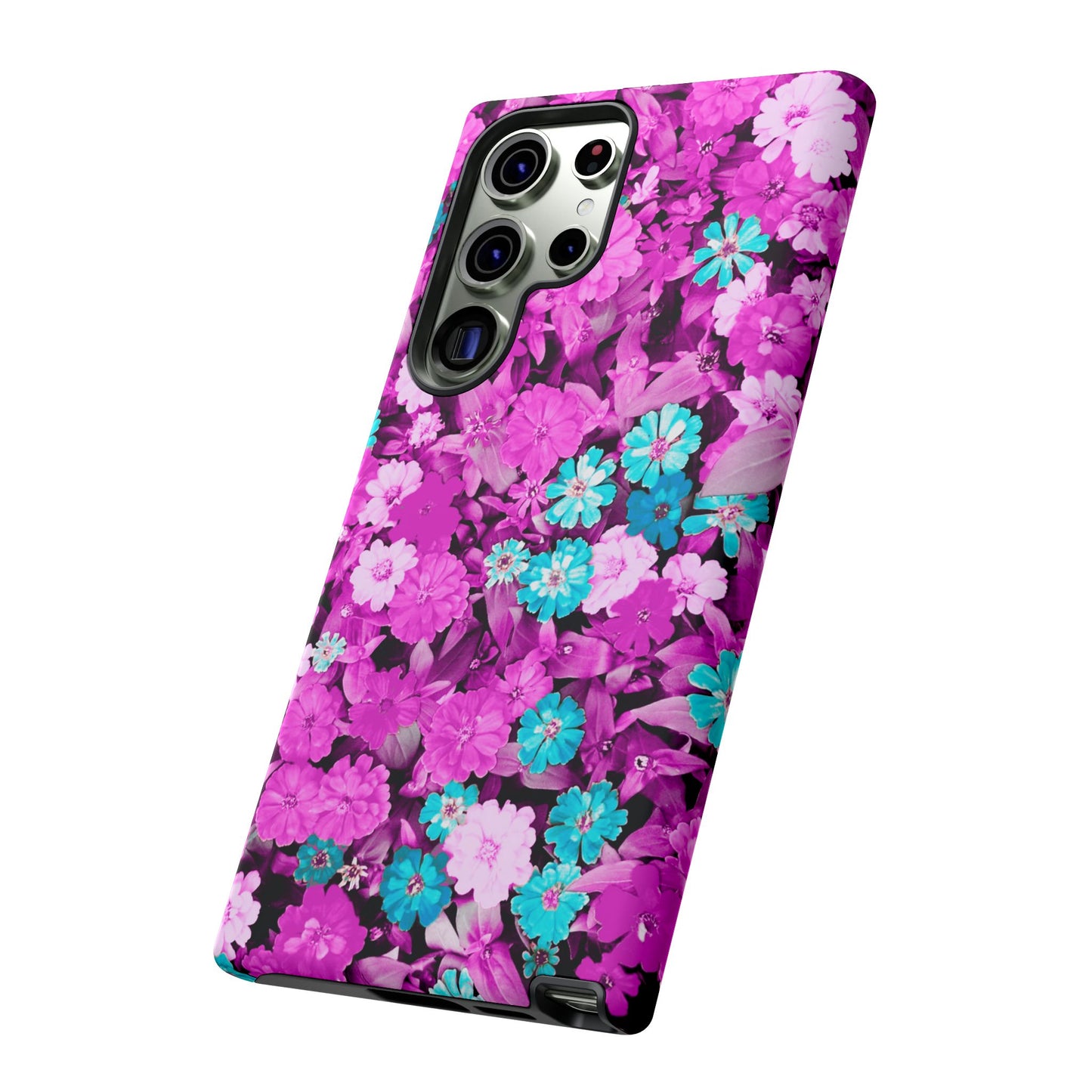 Lucid Flowers #22-Tough Cases iPhone Samsung Google Pixel