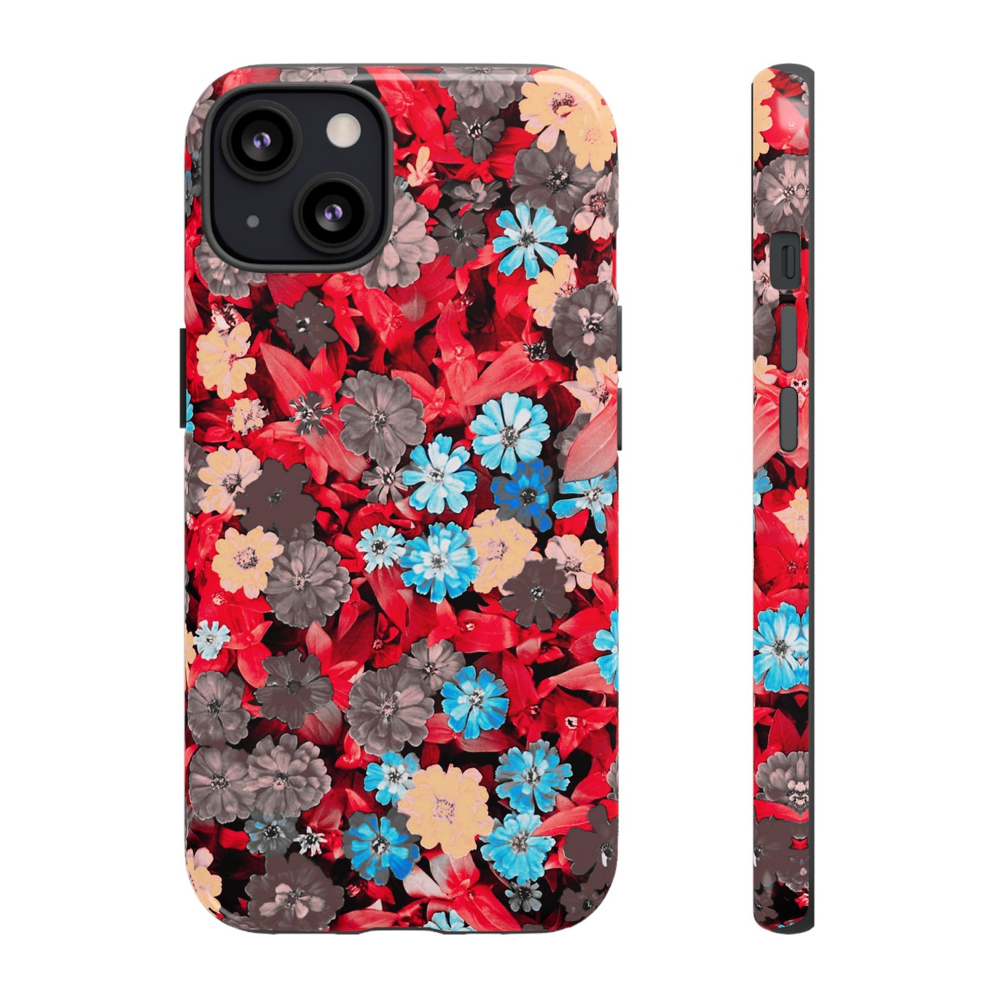 Lucid Flowers #23-Tough Cases iPhone Samsung Google Pixel