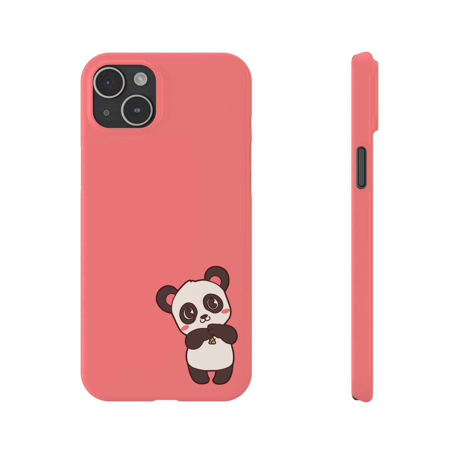 Cute Panda #36-Slim iPhone Cases