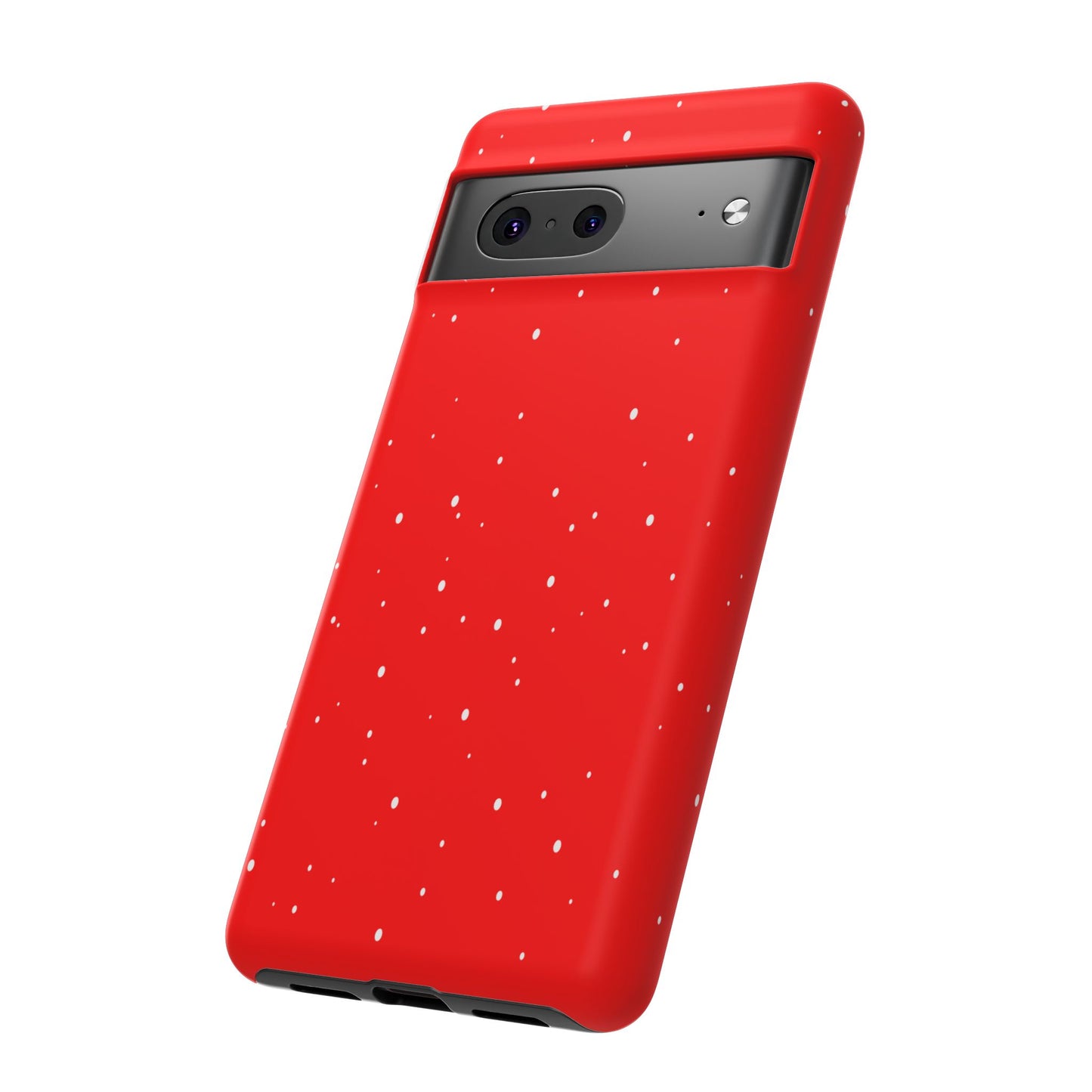 Snowy Red - Tough Cases iPhone Samsung Google Pixel