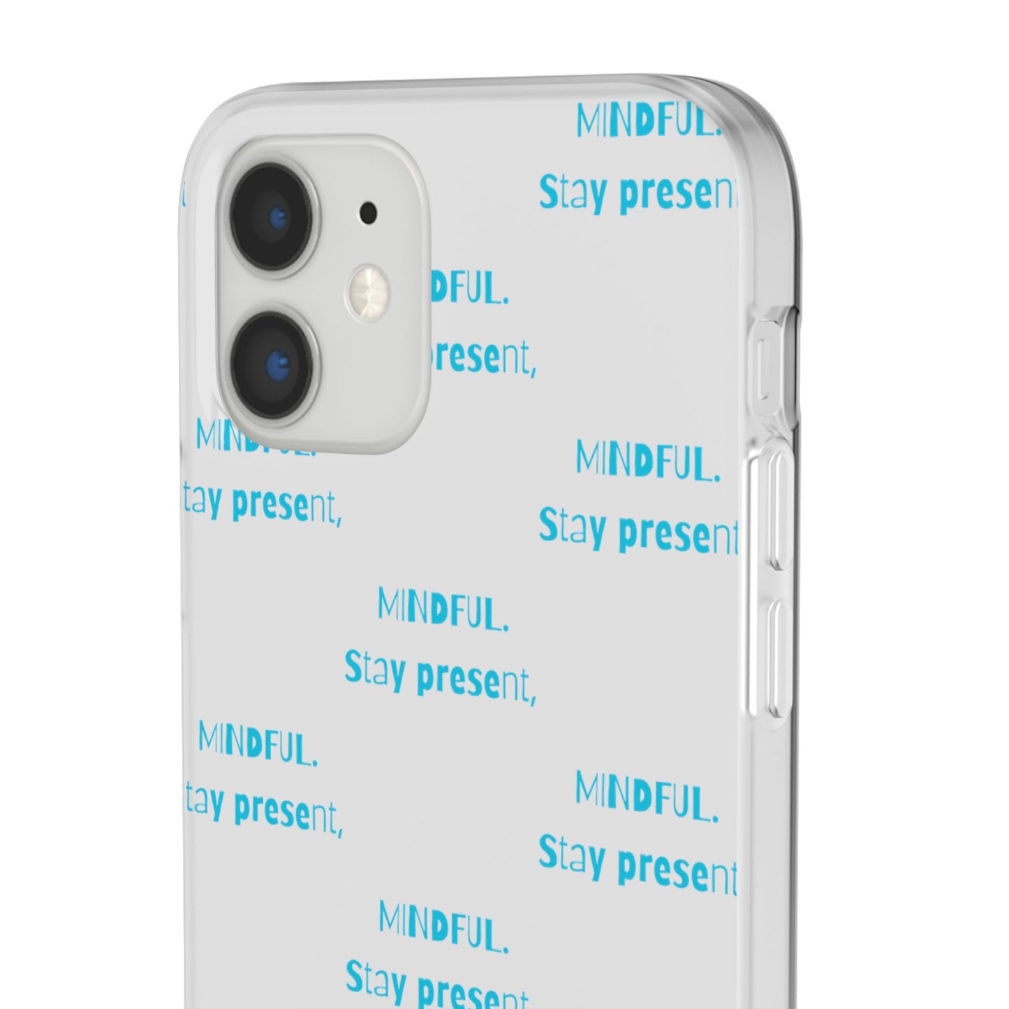 Stay Present Mindful #12 Flexi Cases iPhone Samsung Gift Packaging