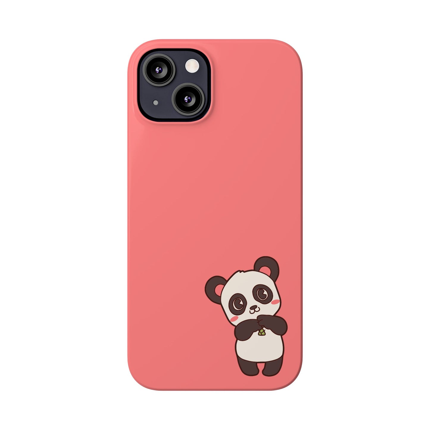 Cute Panda #36-Slim iPhone Cases