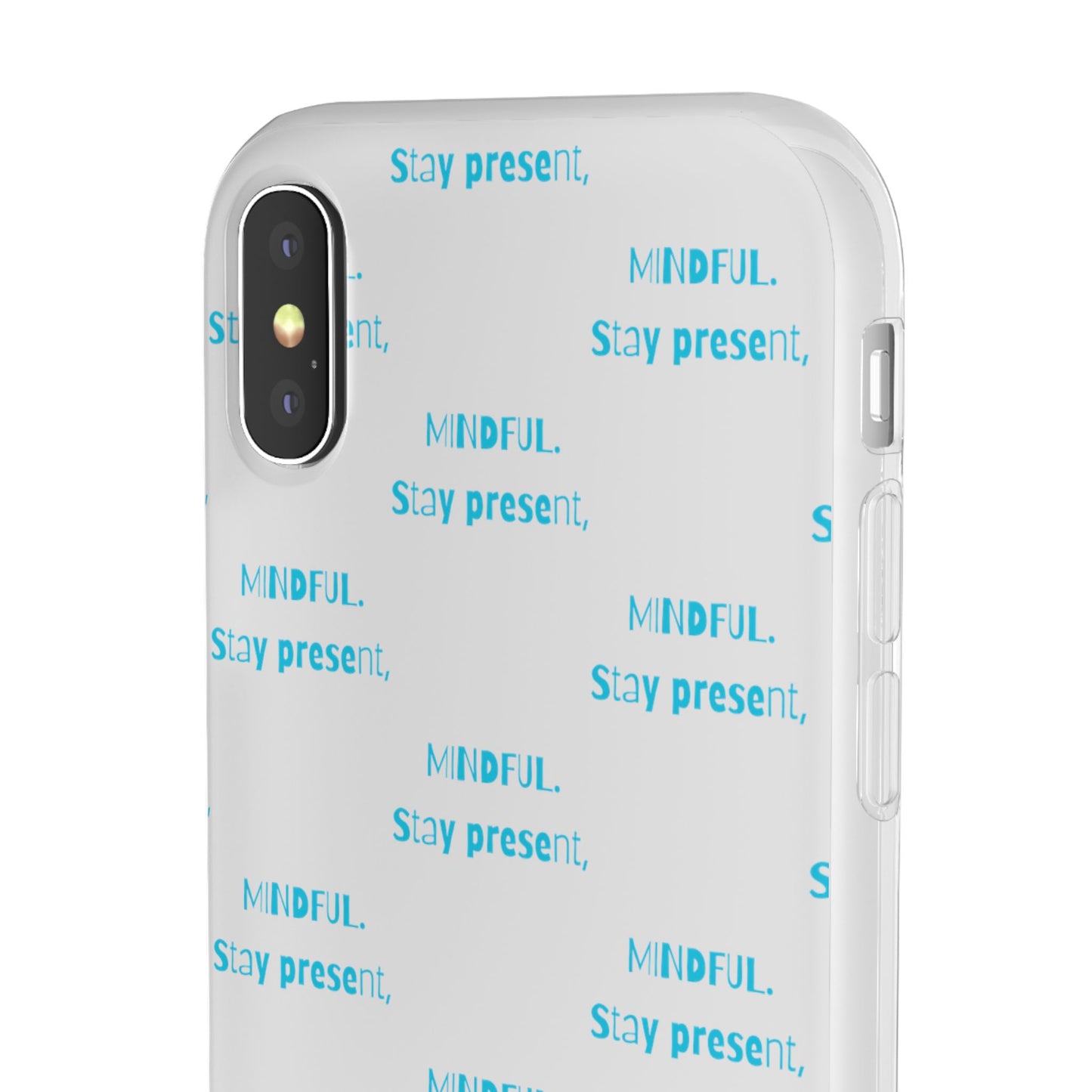 Stay Present Mindful #12 Flexi Cases iPhone Samsung Gift Packaging