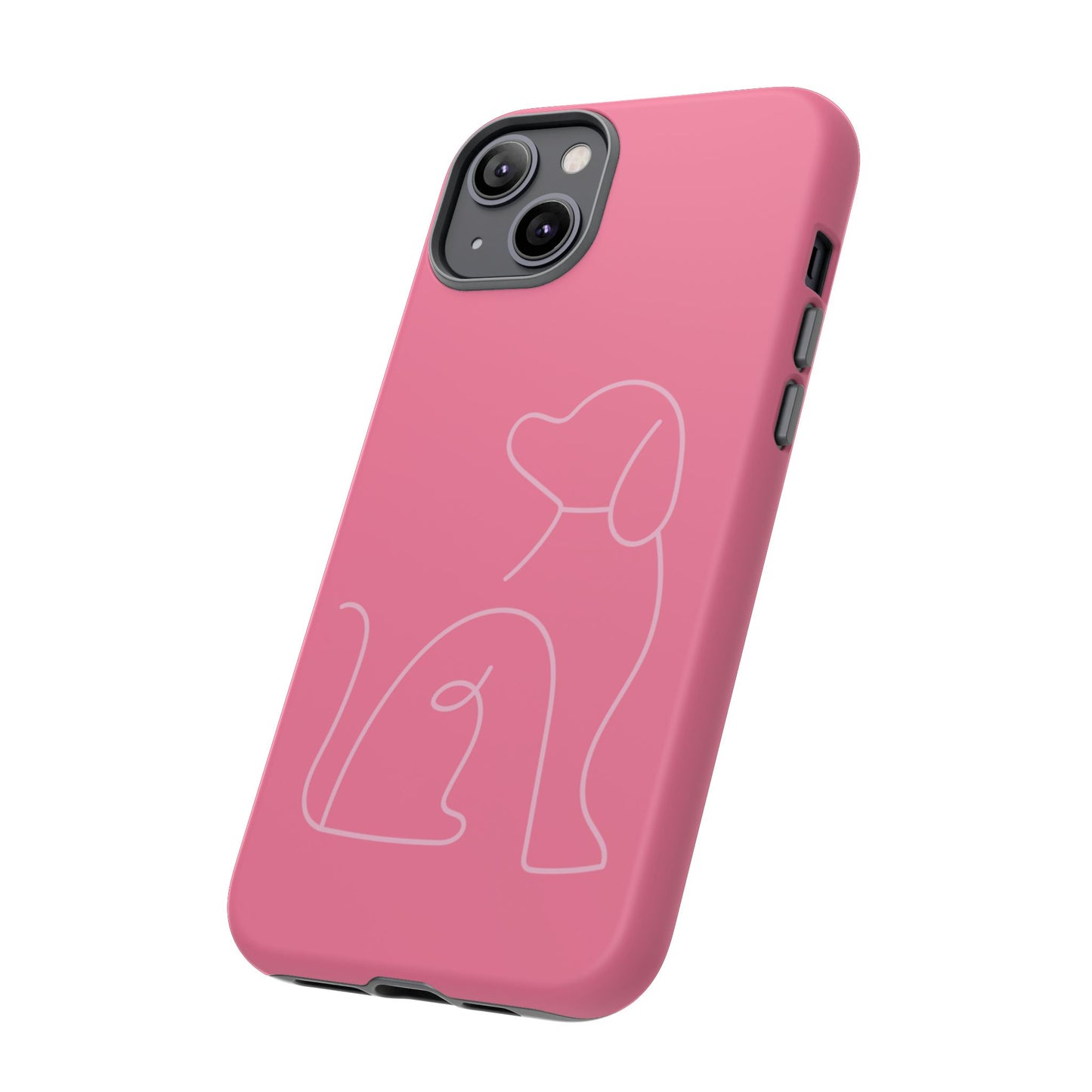 Pink Pup #10-Tough Cases iPhone Samsung Google Pixel