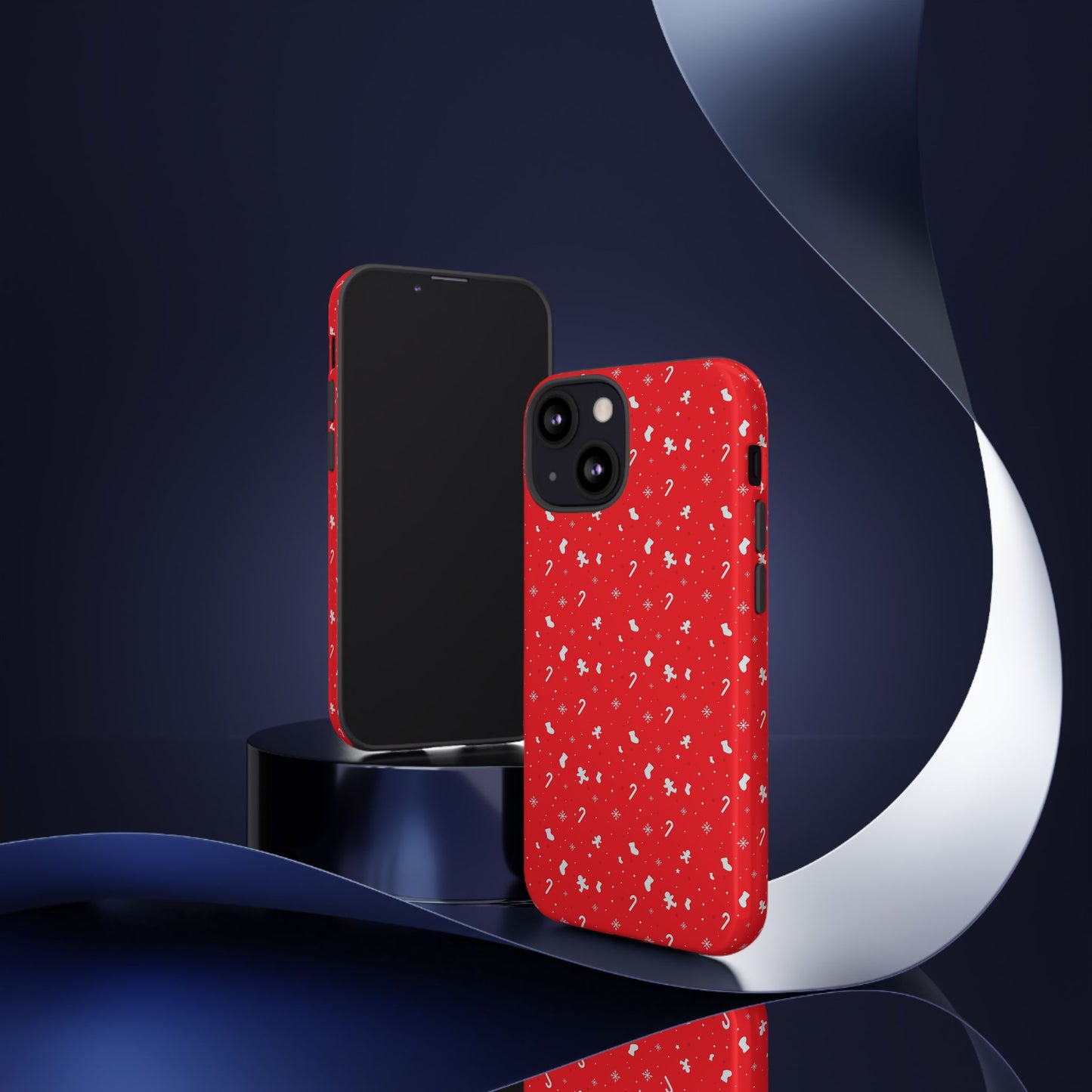 Candy Cane Blizzard #22 - Tough Cases iPhone Samsung Google Pixel