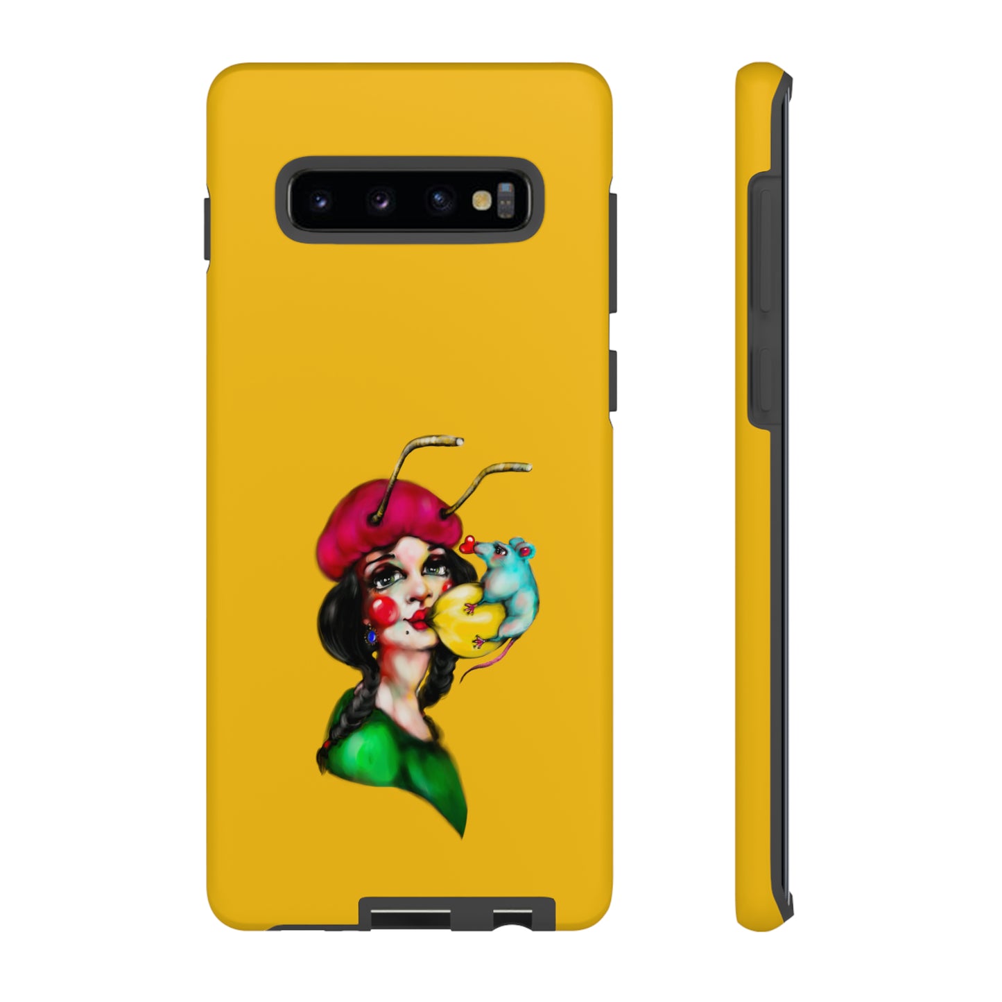 Design #211 Yellow BKG-Tough Cases