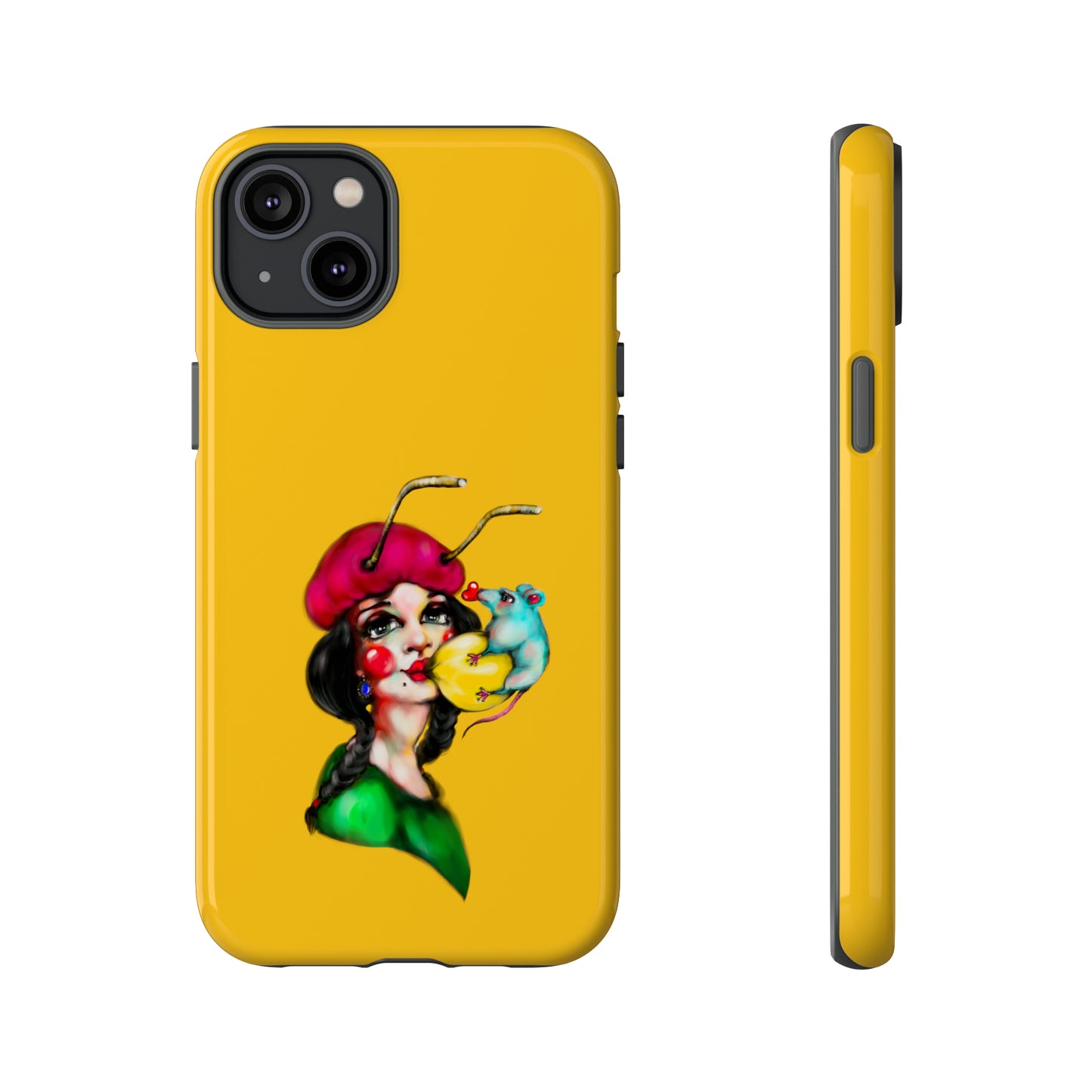 Design #211 Yellow BKG-Tough Cases