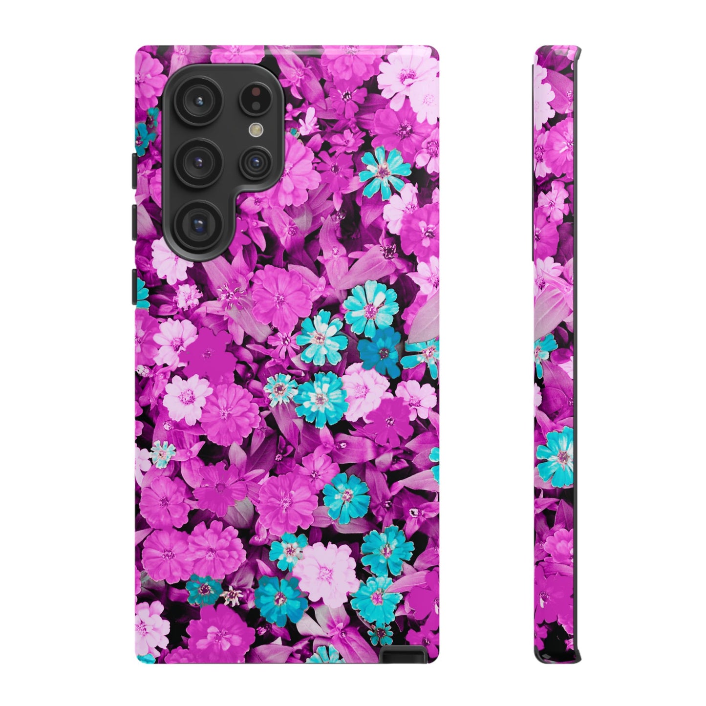 Lucid Flowers #22-Tough Cases iPhone Samsung Google Pixel