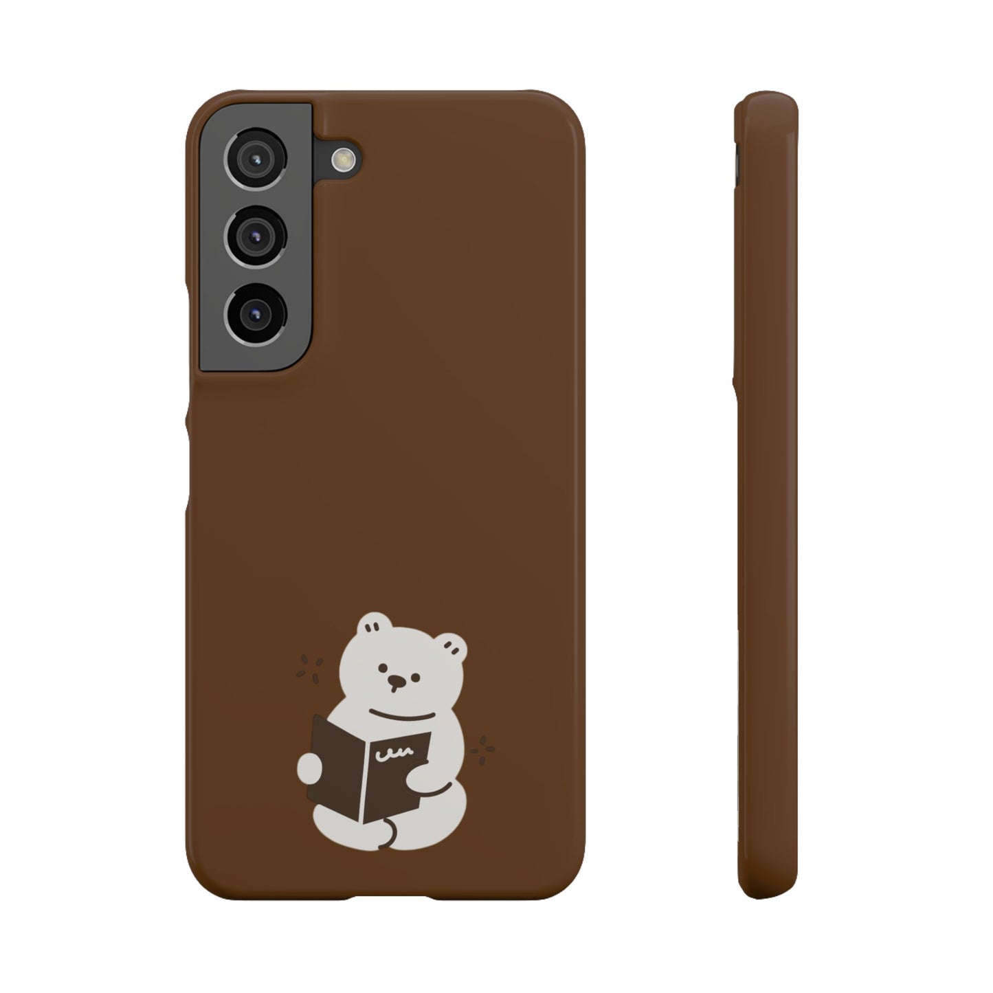 Reading Bear #02-Snap Cases