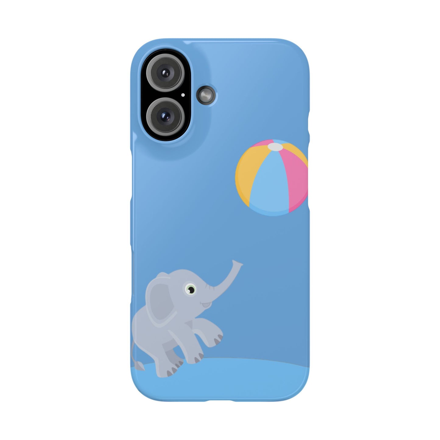 Playful Elephant-Slim iPhone Cases